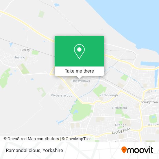 Ramandalicious map