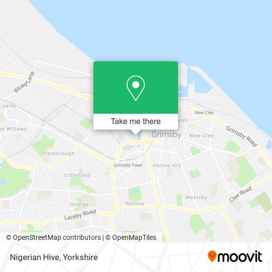 Nigerian Hive map