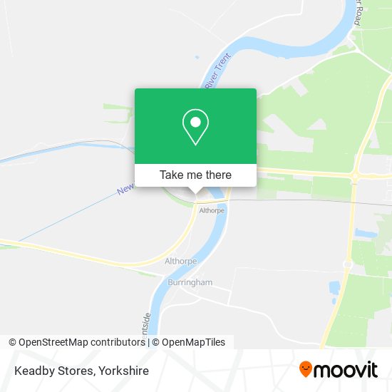 Keadby Stores map