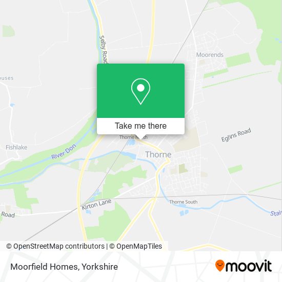 Moorfield Homes map
