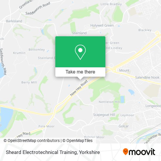 Sheard Electrotechnical Training map