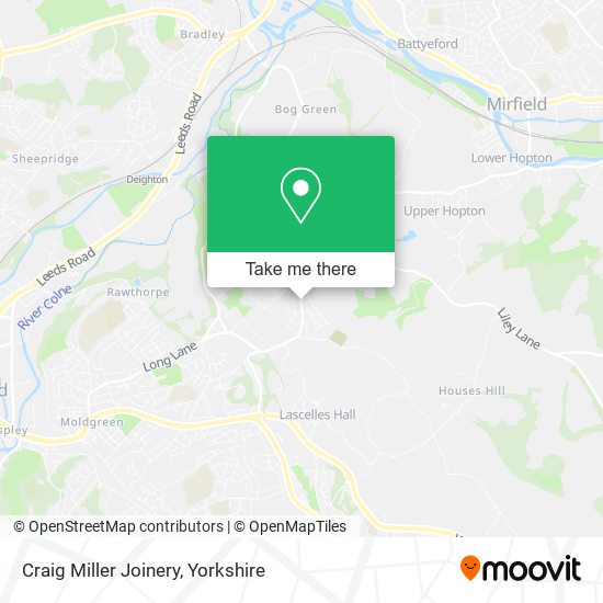 Craig Miller Joinery map
