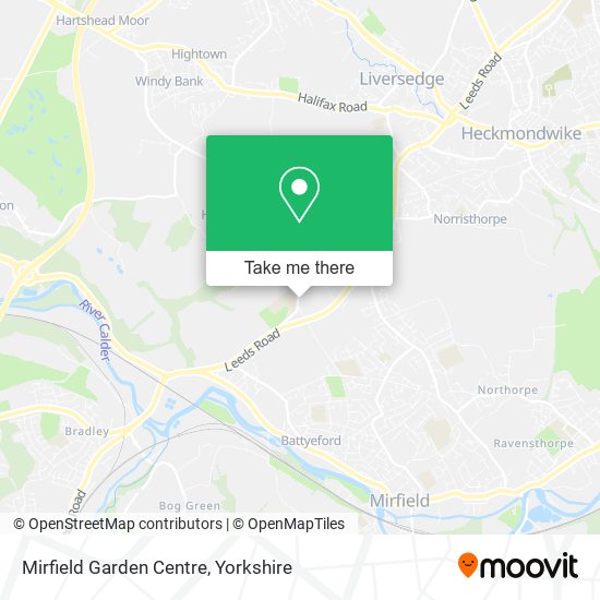 Mirfield Garden Centre map