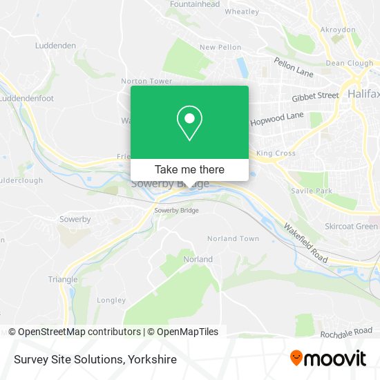 Survey Site Solutions map