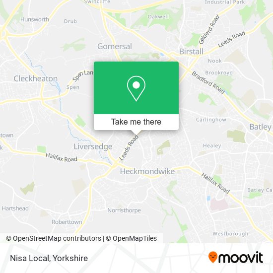 Nisa Local map