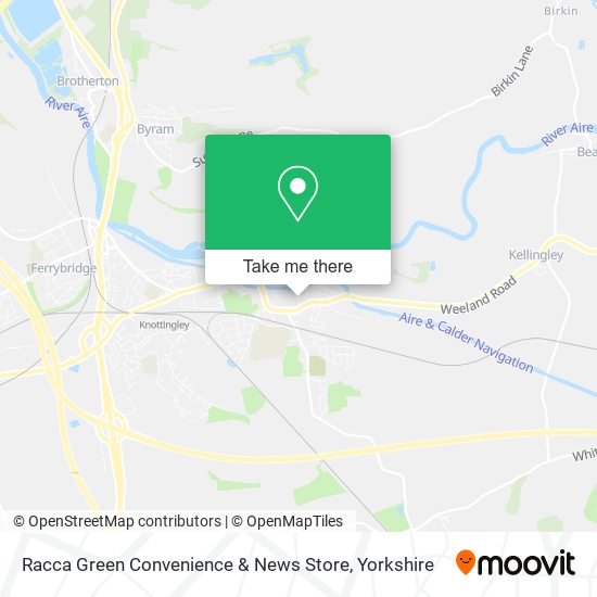 Racca Green Convenience & News Store map