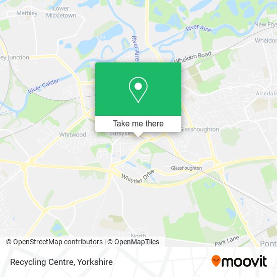 Recycling Centre map