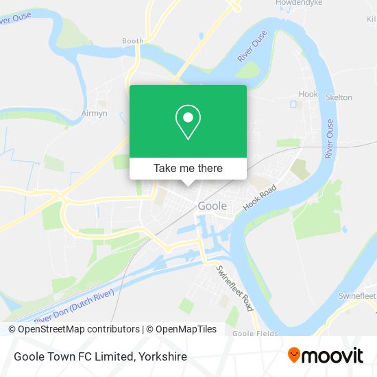 Goole Town FC Limited map