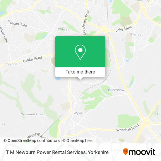 T M Newburn Power Rental Services map