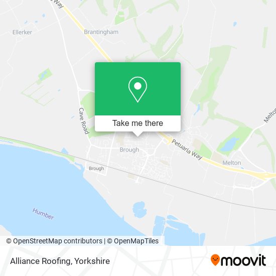 Alliance Roofing map
