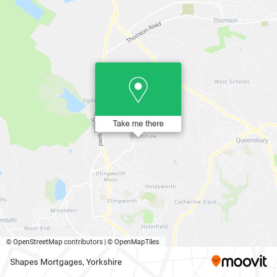 Shapes Mortgages map