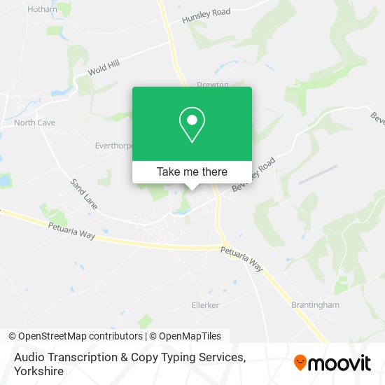 Audio Transcription & Copy Typing Services map