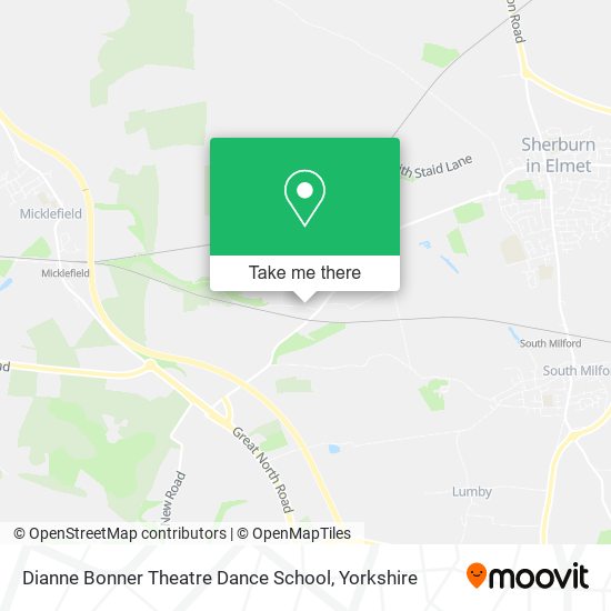 Dianne Bonner Theatre Dance School map