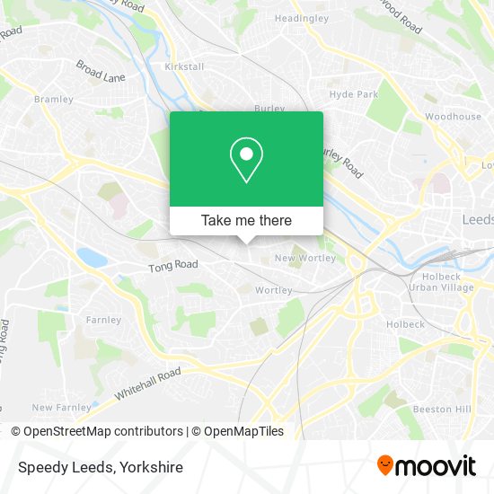 Speedy Leeds map