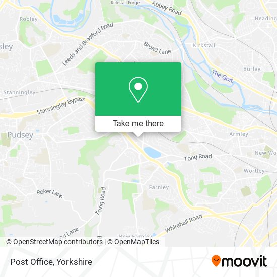 Post Office map