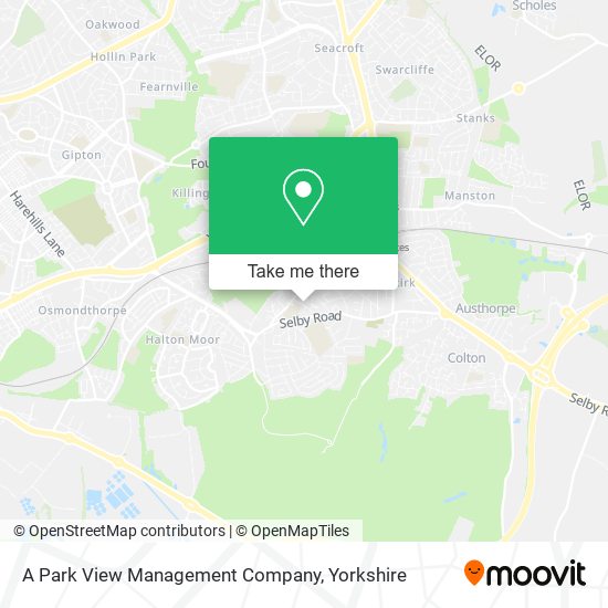 A Park View Management Company map