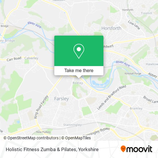 Holistic Fitness Zumba & Pilates map