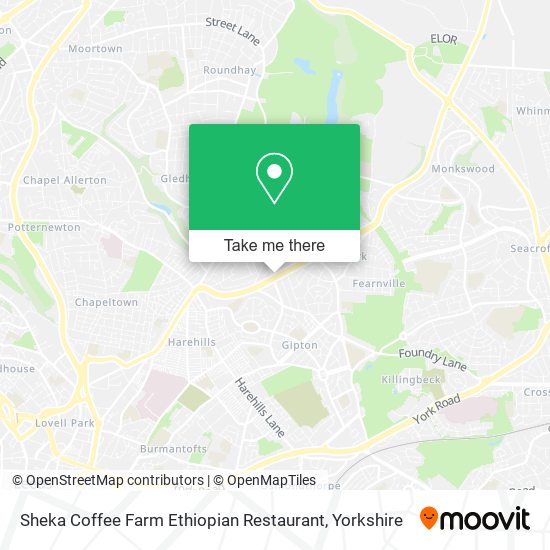 Sheka Coffee Farm Ethiopian Restaurant map