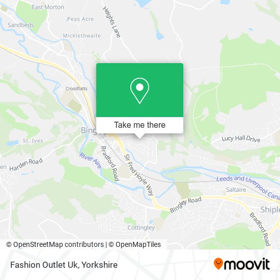 Fashion Outlet Uk map