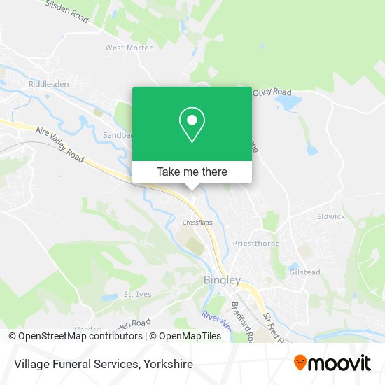 Village Funeral Services map