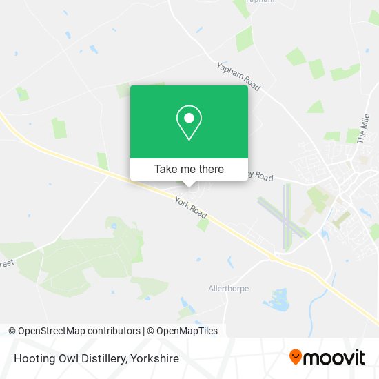 Hooting Owl Distillery map