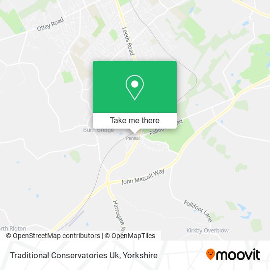 Traditional Conservatories Uk map