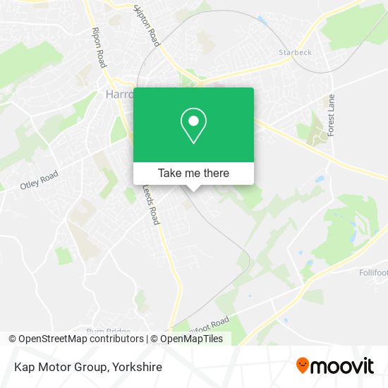 Kap Motor Group map