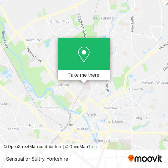 Sensual or Sultry map