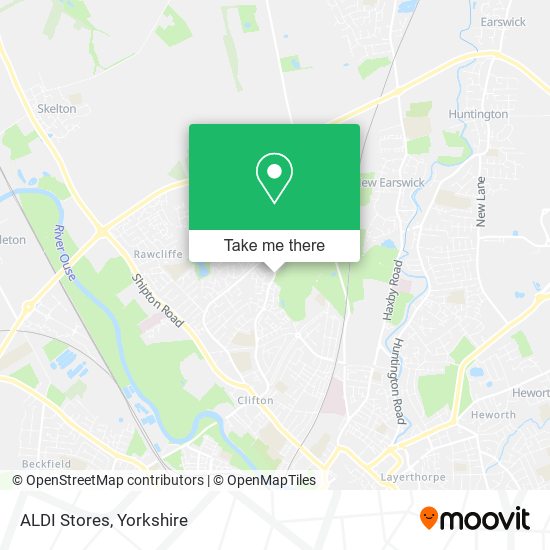 ALDI Stores map