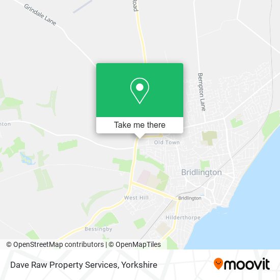 Dave Raw Property Services map