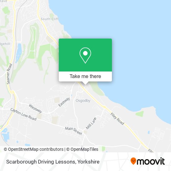 Scarborough Driving Lessons map