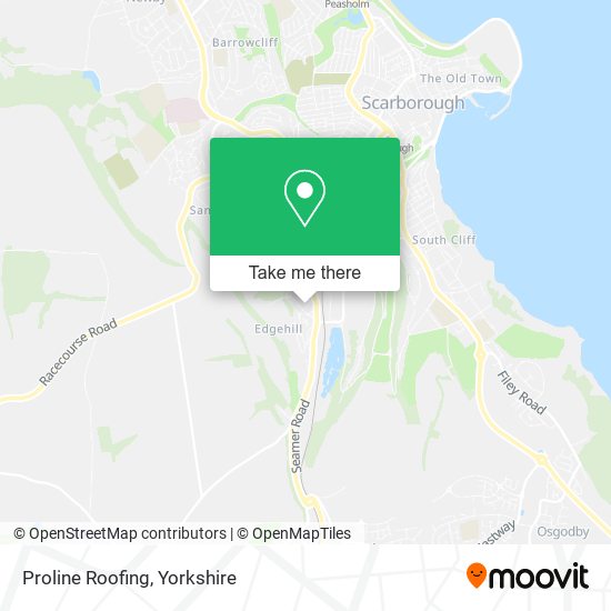 Proline Roofing map