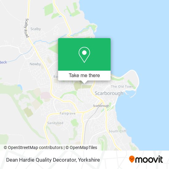 Dean Hardie Quality Decorator map