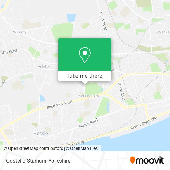Costello Stadium map