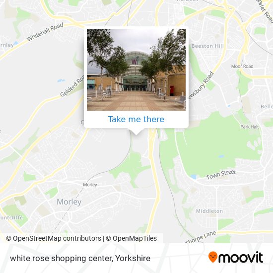 white rose shopping center map