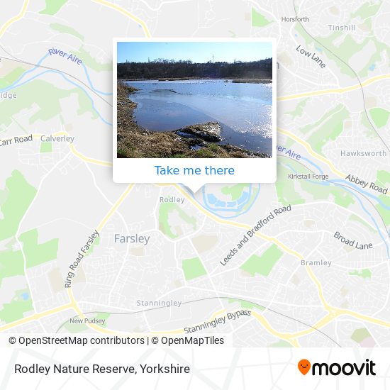 Rodley Nature Reserve map