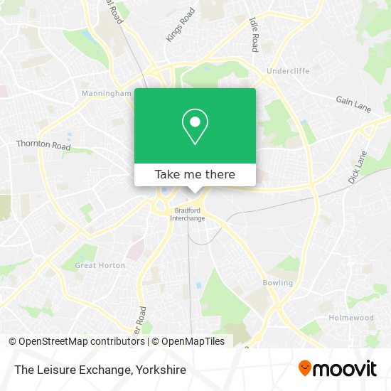 The Leisure Exchange map