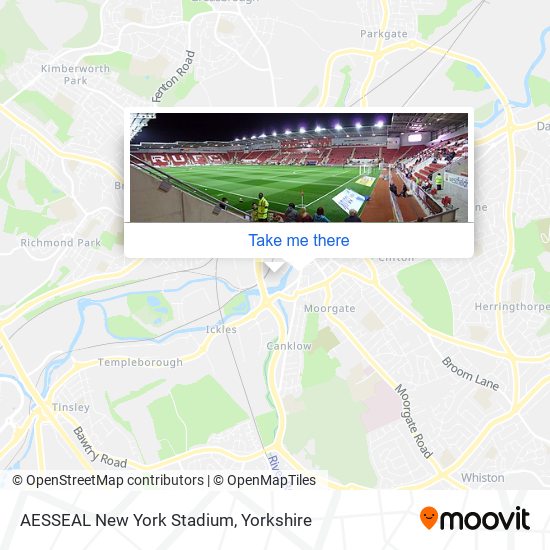 AESSEAL New York Stadium map