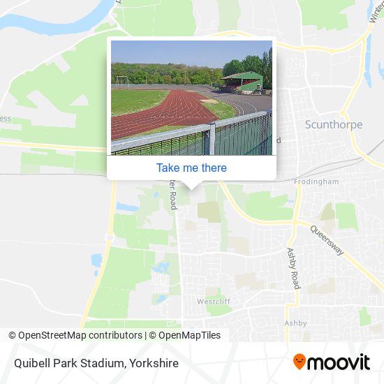 Quibell Park Stadium map