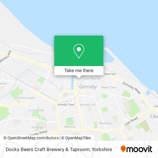 Docks Beers Craft Brewery & Taproom map