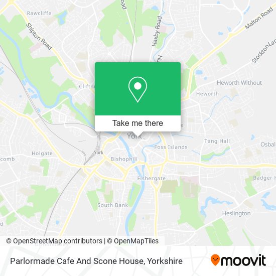 Parlormade Cafe And Scone House map