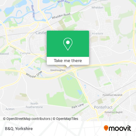 B&Q map