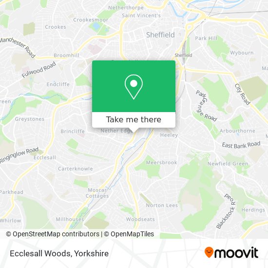 Ecclesall Woods map