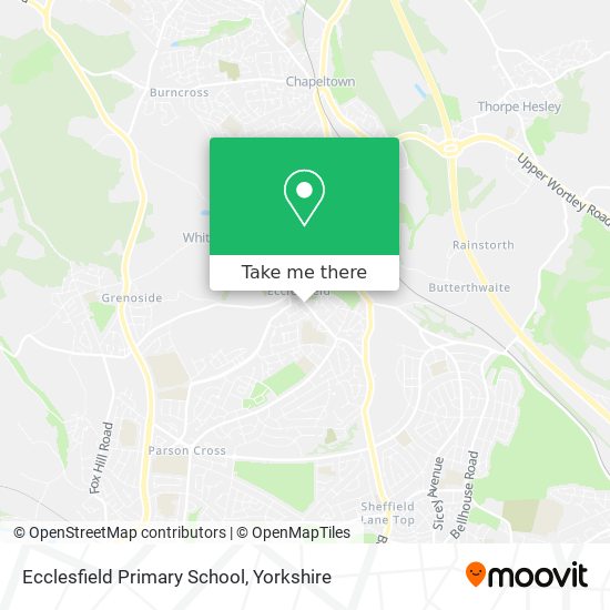 Ecclesfield Primary School map