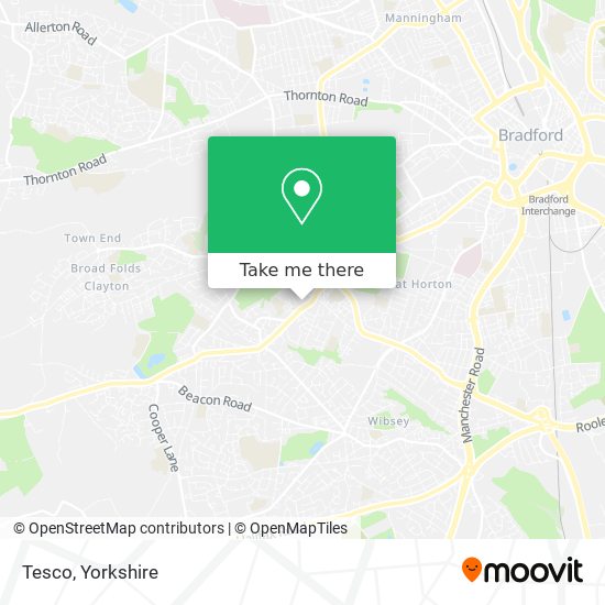 Tesco map