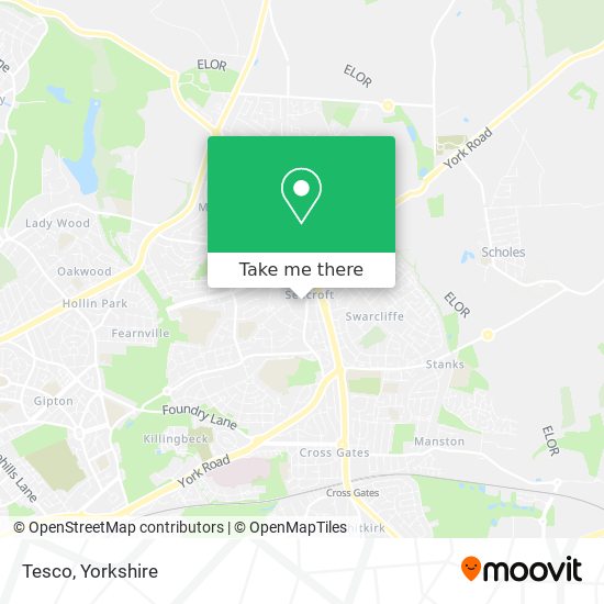 Tesco map