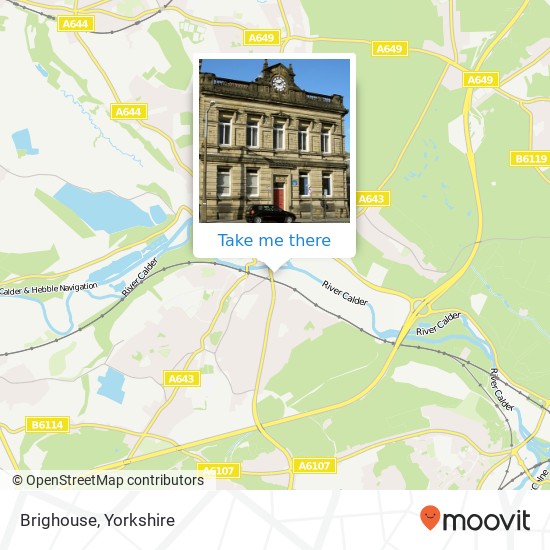 Brighouse map