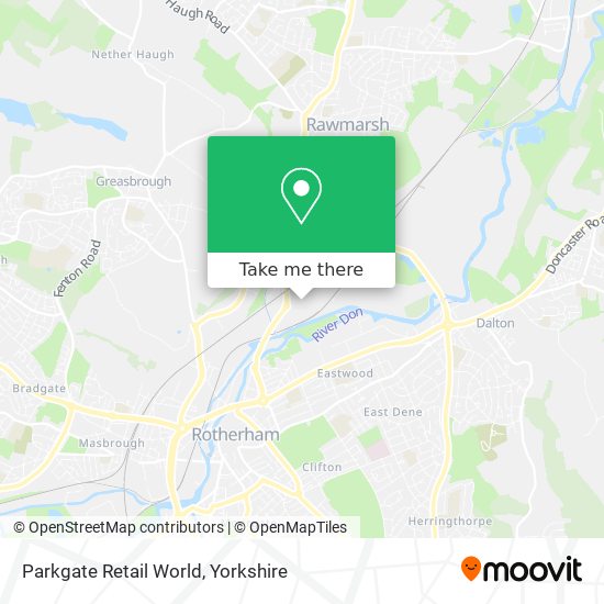 Parkgate Retail World map