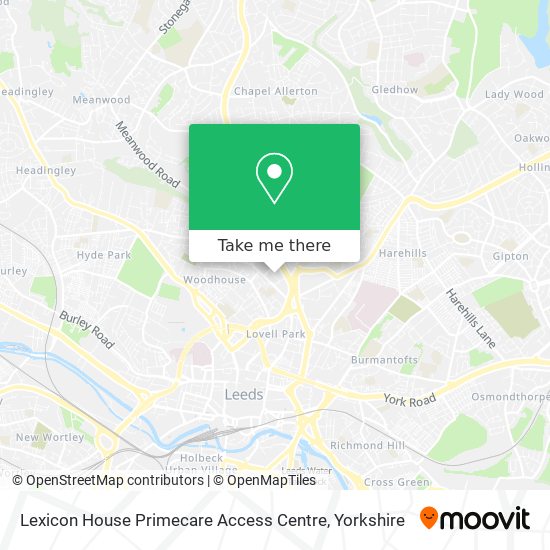 Lexicon House Primecare Access Centre map