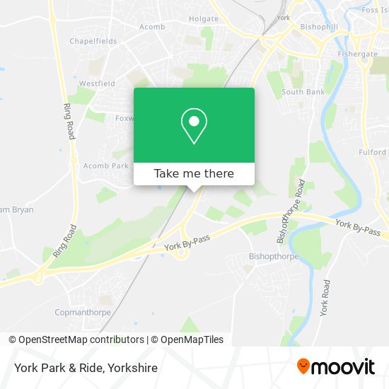 York Park And Ride Map How To Get To York Park & Ride By Bus Or Train? (Updated)